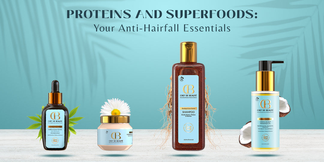 Proteins and SuperFoods: Your Anti-Hairfall Essentials