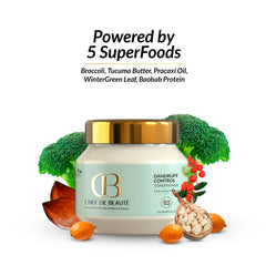 CDB's SuperFoods Powered Anti Dandruff Conditioner with FusionTech CHEF DE BEAUTE