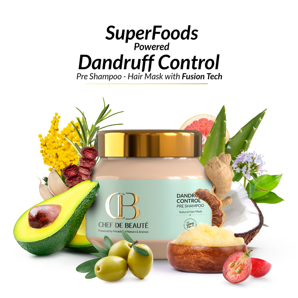 CDB's Dandruff Control Pre Shampoo Hair Mask Powered by SuperFoods & FusionTech 250 GMS
