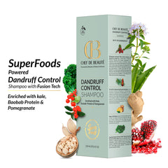 CDB's Dandruff Control Shampoo Powered by SuperFoods & FusionTech - 250 ML